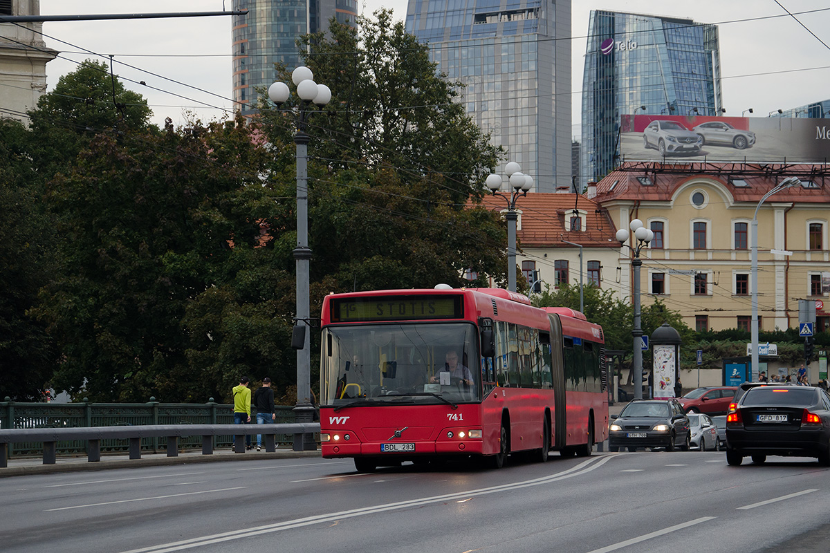 Литва, Volvo 7700A № 741