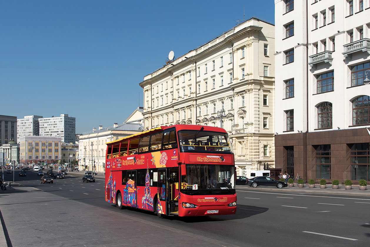 Москва, Higer KLQ6109GS № Р 634 ЕН 799