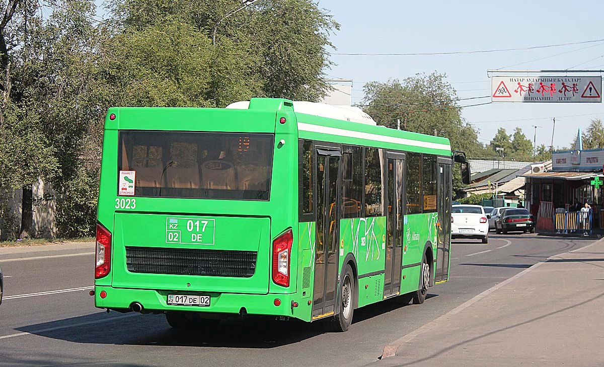 Almaty, LiAZ-5293.60 Nr. 3023