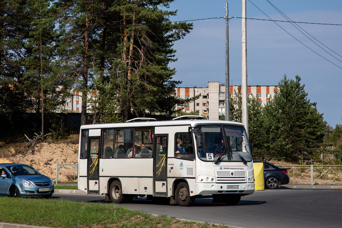 Ленинградская область, ПАЗ-320402-05 № В 953 УС 47