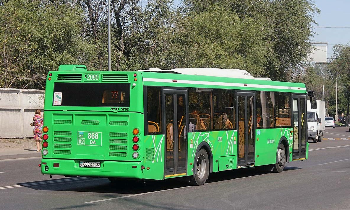 Almaty, LiAZ-5292.60 Nr. 2080