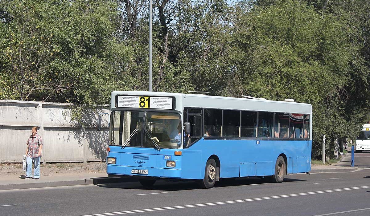 Алматы, MAN 791 SL202 № 591