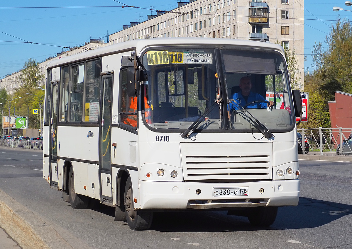 Санкт-Петербург, ПАЗ-320402-05 № 8710