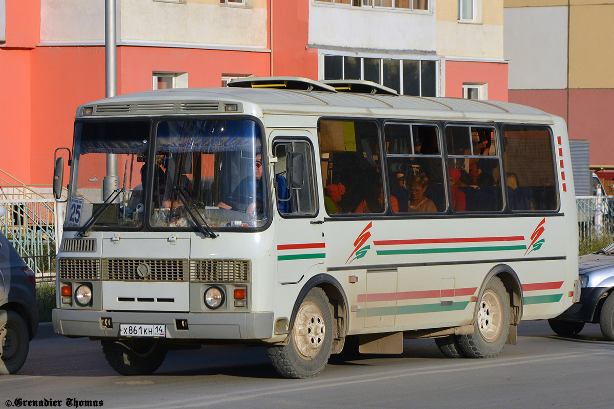 Саха (Якутия), ПАЗ-32054 № Х 861 КН 14