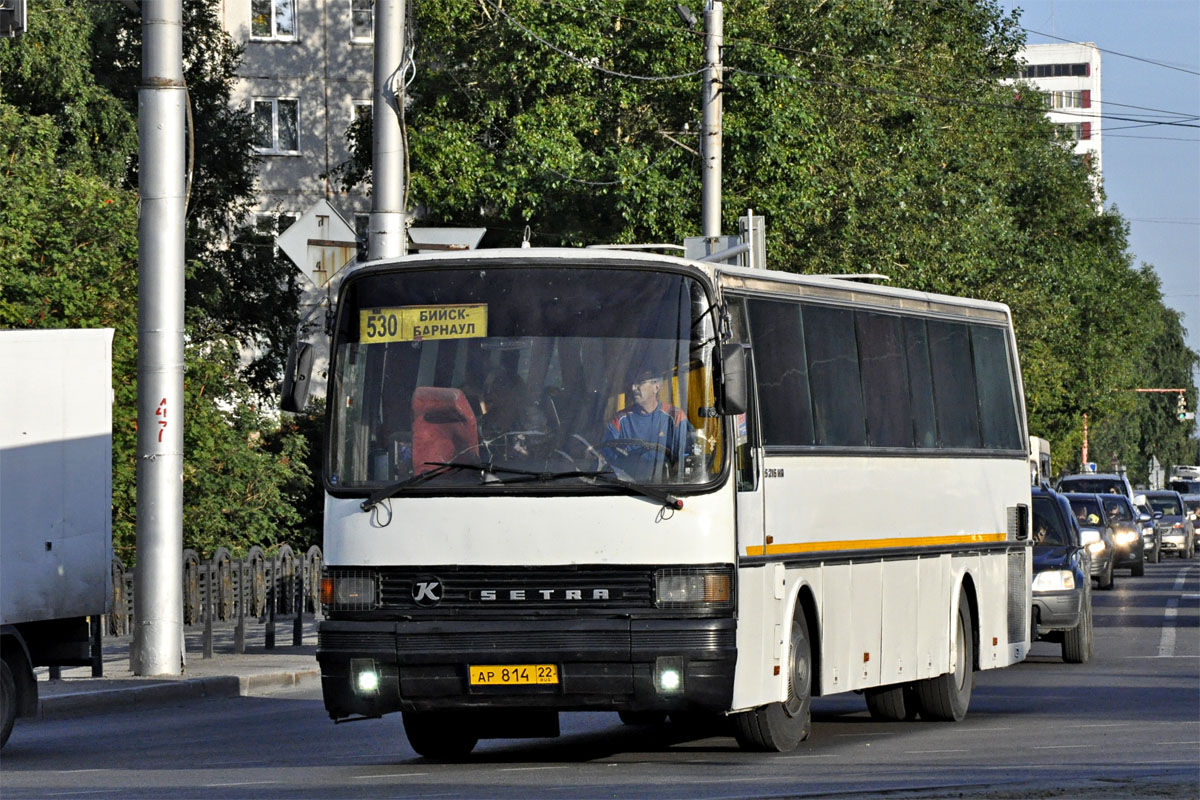 Алтайский край, Setra S215HR № АР 814 22