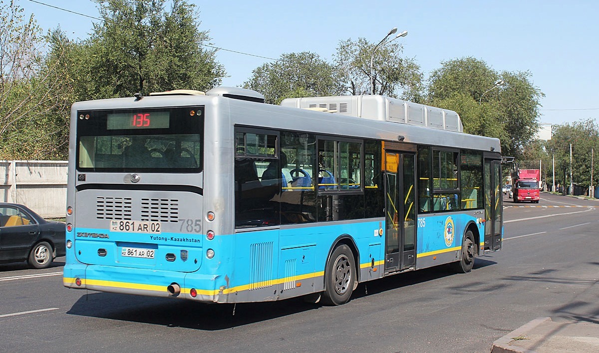 Алматы, Yutong ZK6118HGA № 785