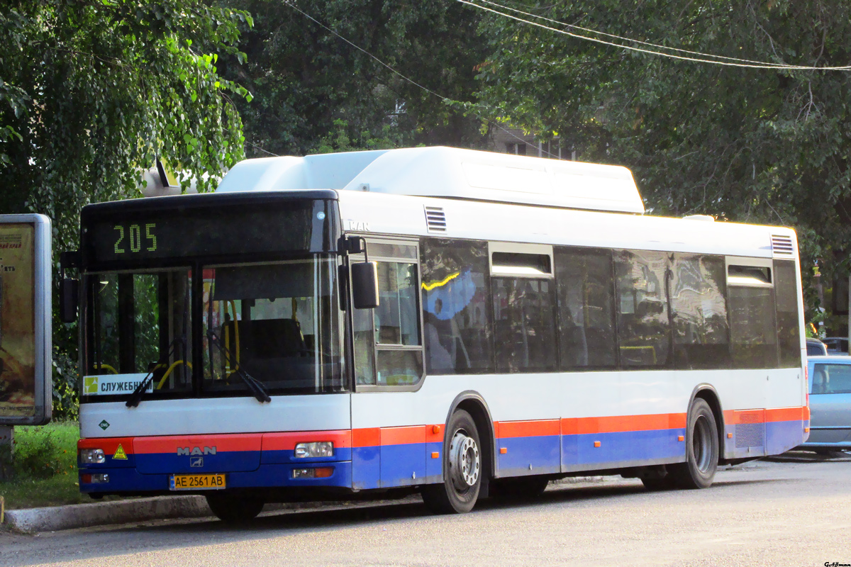 Днепропетровская область, MAN A20 NÜ313 CNG № AE 2561 AB