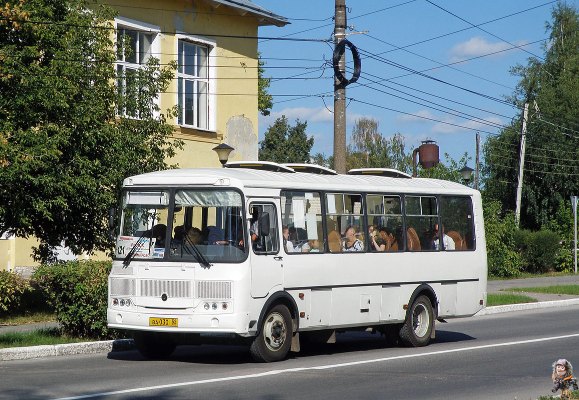 Нижегородская область, ПАЗ-4234-04 № ВА 030 52