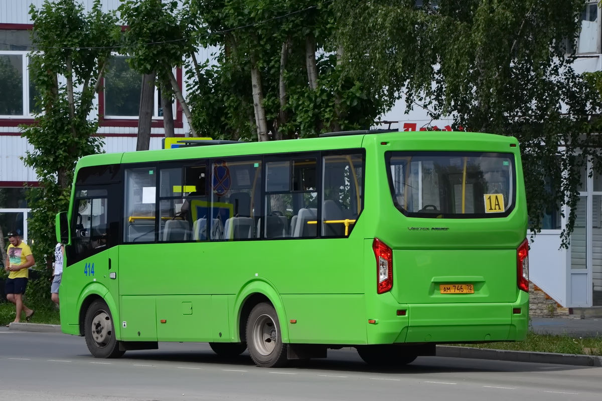 Тюменская область, ПАЗ-320435-04 "Vector Next" № 414