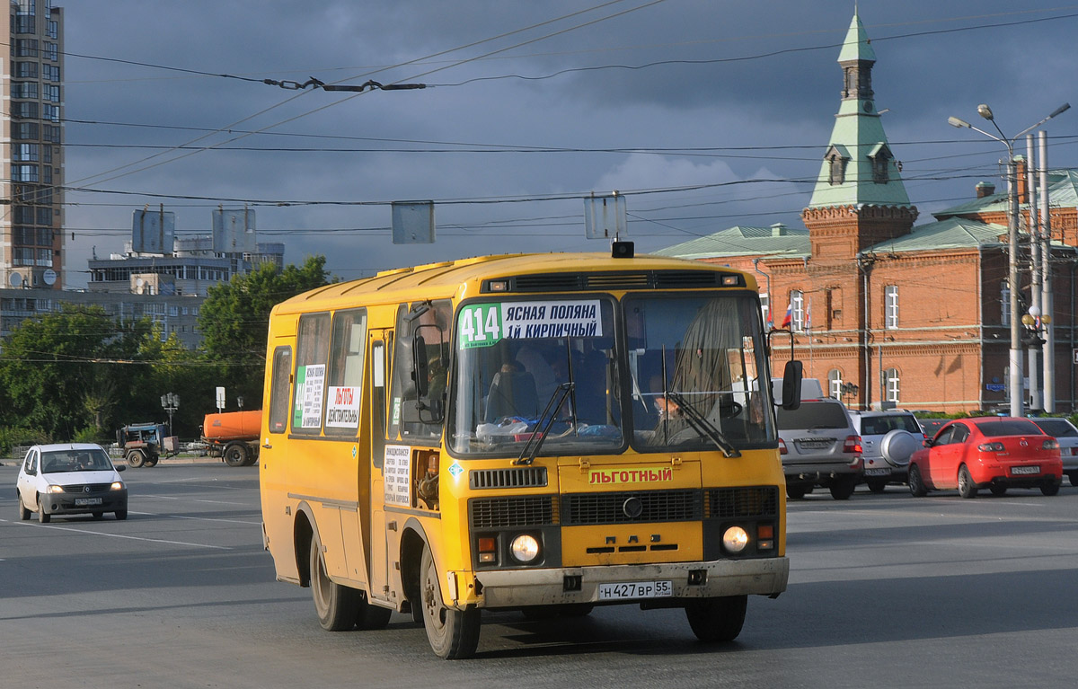 Омская область, ПАЗ-32053-70 № Н 427 ВР 55