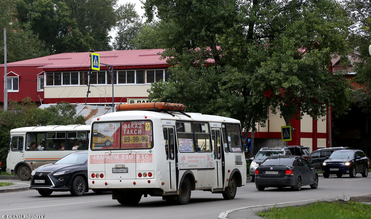 Томская область, ПАЗ-32054 № К 030 КМ 70