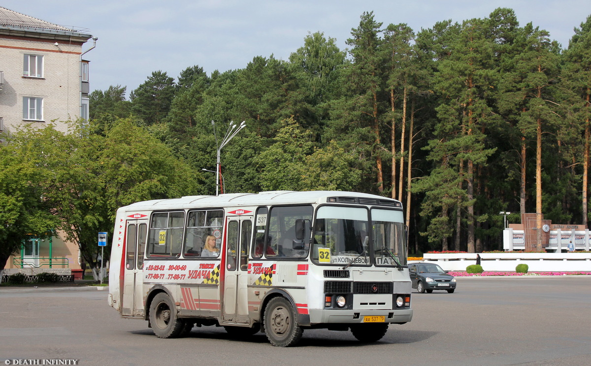 Томская область, ПАЗ-32054 № АА 537 70