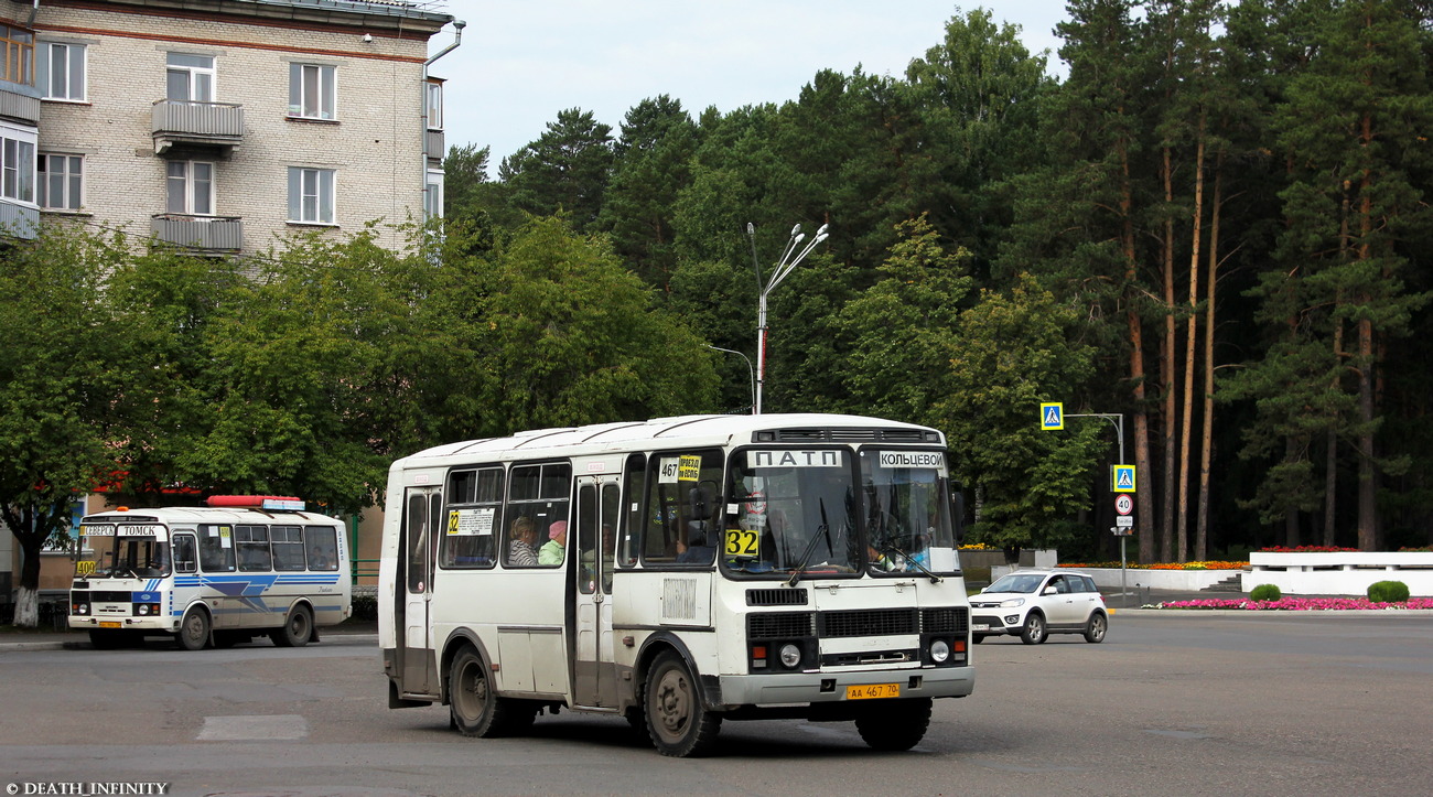 Томская область, ПАЗ-32054 № АА 467 70