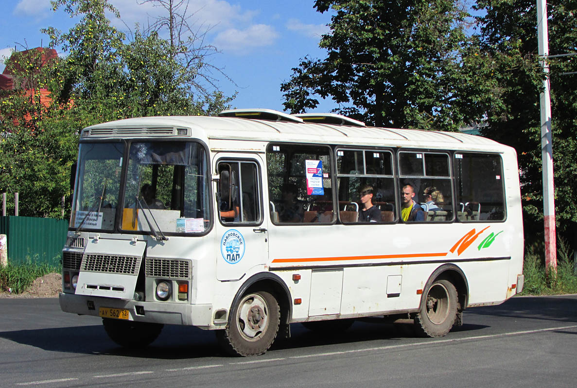 Нижегородская область, ПАЗ-32054 № АУ 562 52