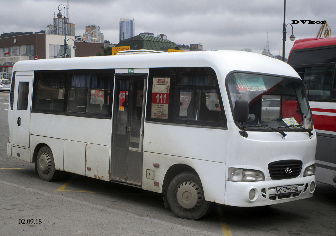 Приморский край, Hyundai County LWB (ТагАЗ) № М 272 НМ 125