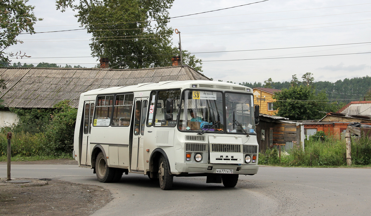 Томская область, ПАЗ-32054 № К 677 ТХ 70