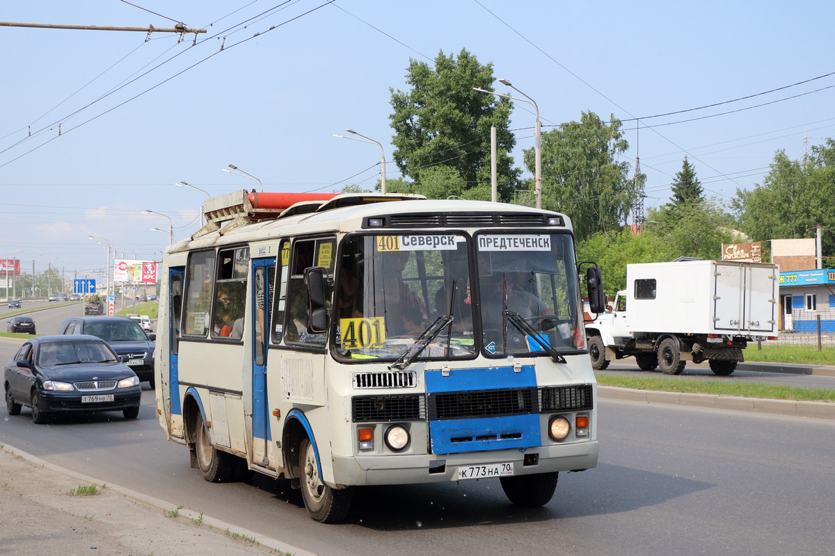 Томская область, ПАЗ-32054 № К 773 НА 70