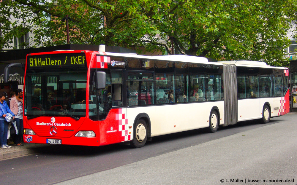 Нижняя Саксония, Mercedes-Benz O530G Citaro G № 311