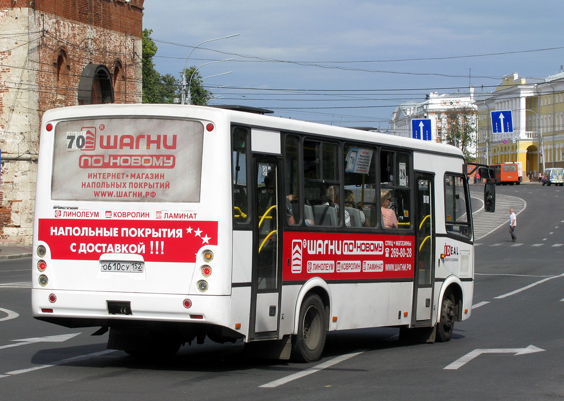 Нижегородская область, ПАЗ-320412-04 "Вектор" № О 610 СУ 152