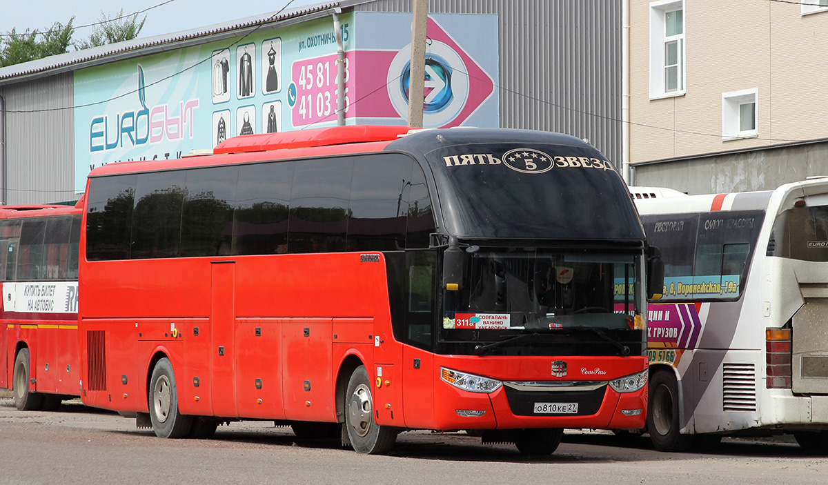 Хабаровский край, Zhong Tong LCK6127H ComPass № О 810 КЕ 27