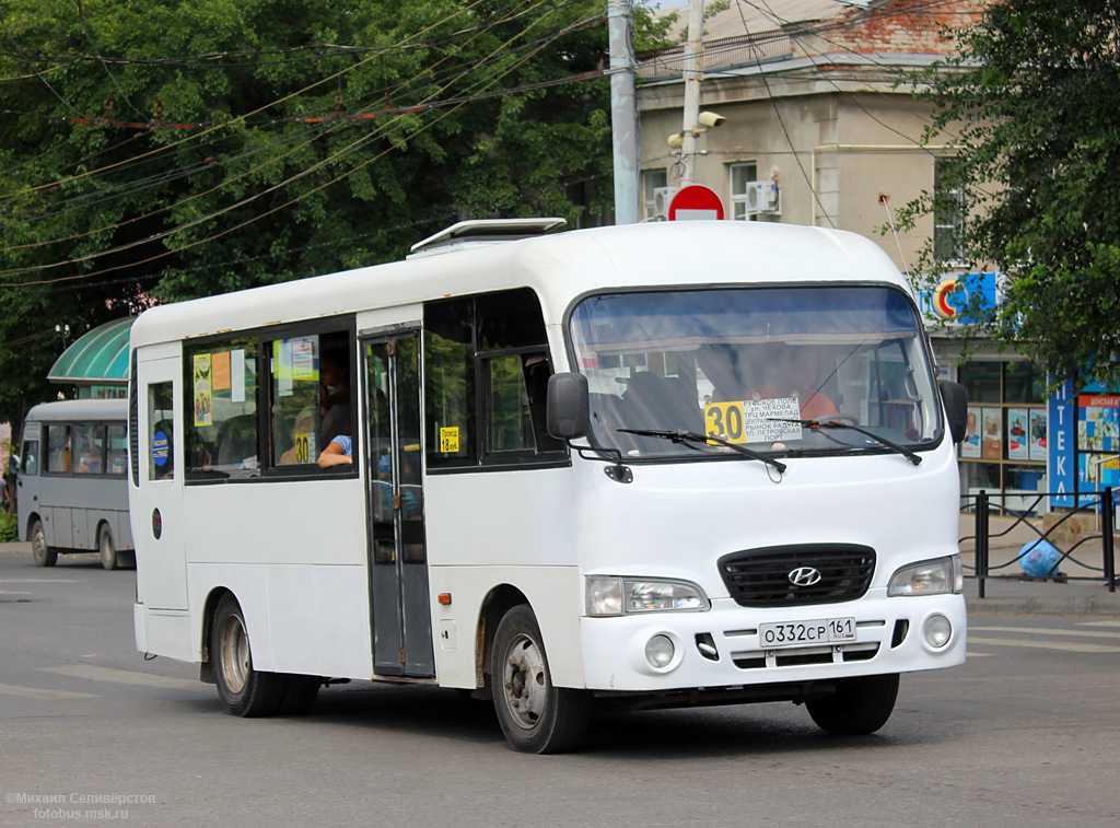 Ростовская область, Hyundai County LWB C11 (ТагАЗ) № О 332 СР 161