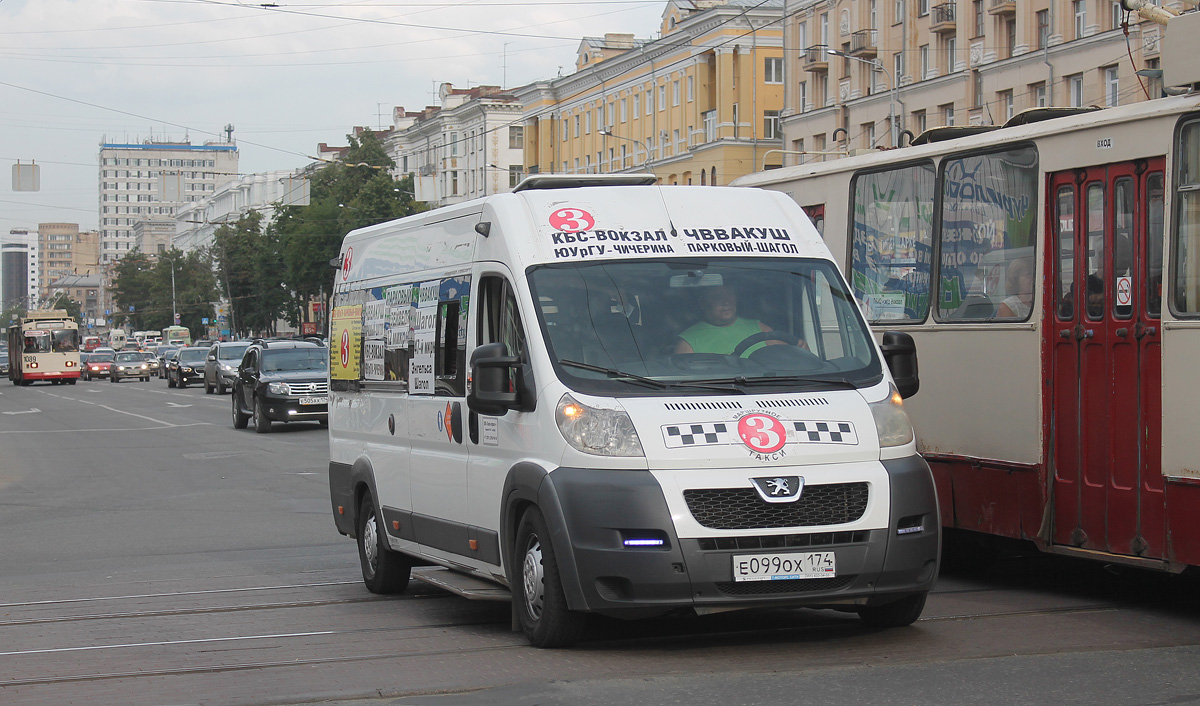 Челябинская область, Нижегородец-2227SK (Peugeot Boxer) № Е 099 ОХ 174