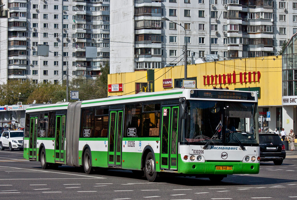 Москва, ЛиАЗ-6213.20 № 030206