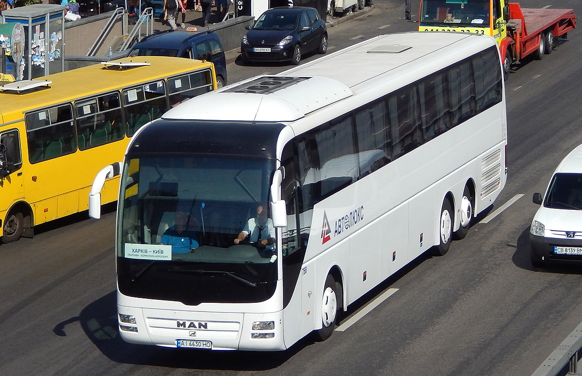 Киев, MAN R08 Lion's Coach L RHC444 L № 758