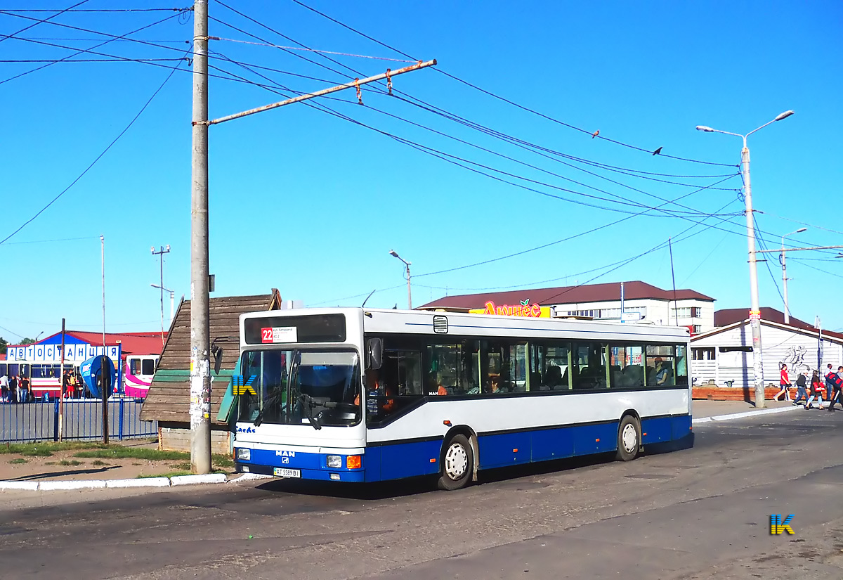Ивано-Франковская область, MAN A12 EL262 № AT 5589 BI