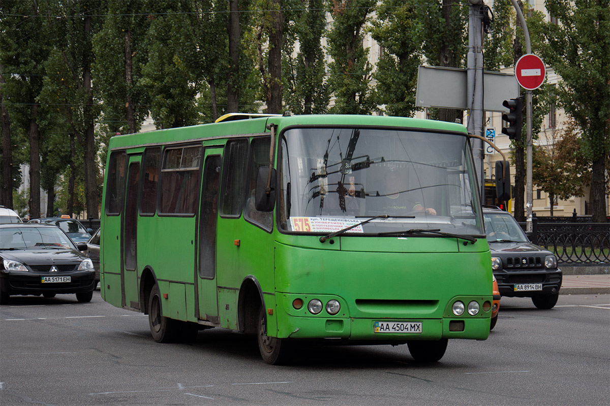 Киев, Богдан А09202 № AA 4504 MX