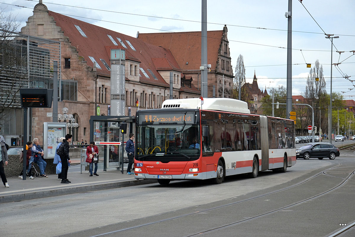 Бавария, MAN A23 Lion's City G NG313 CNG № 719