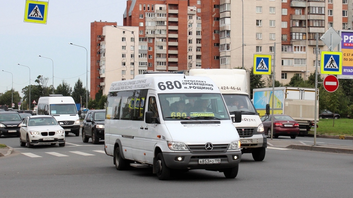 Санкт-Петербург, Луидор-223237 (MB Sprinter Classic) № А 853 РО 198