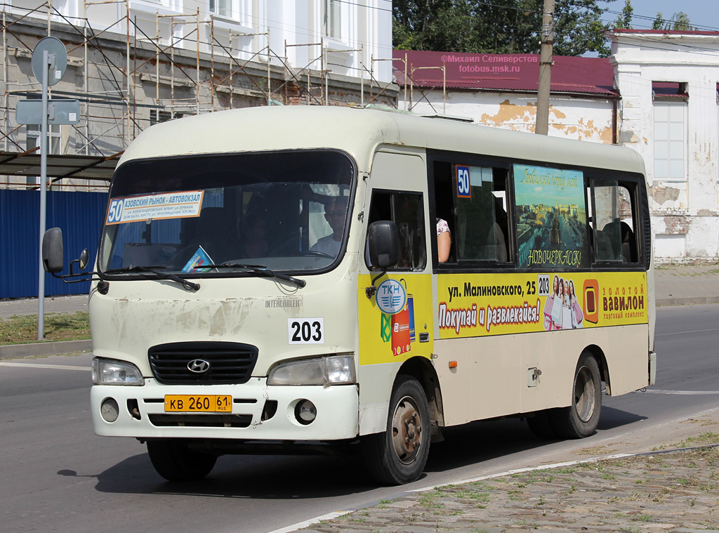 Ростовская область, Hyundai County SWB C08 (РЗГА) № 203