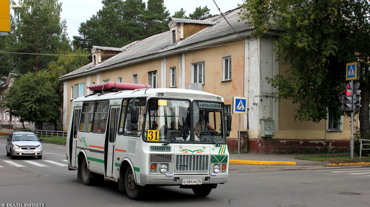 Томская область, ПАЗ-32054 № Е 484 РМ 70