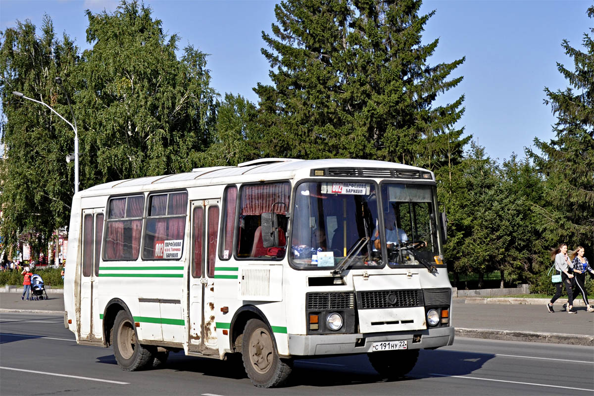 Алтайский край, ПАЗ-32054 № С 191 НУ 22