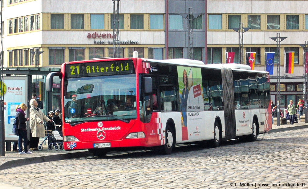 Нижняя Саксония, Mercedes-Benz O530G Citaro G № 318