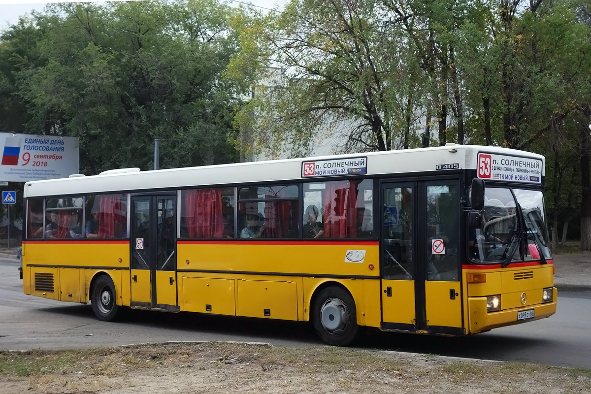 Саратовская область, Mercedes-Benz O405ST № Х 049 СТ 64