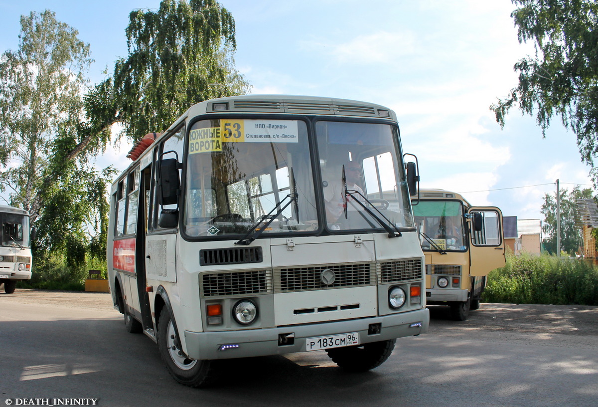 Томская область, ПАЗ-32053 № Р 183 СМ 96