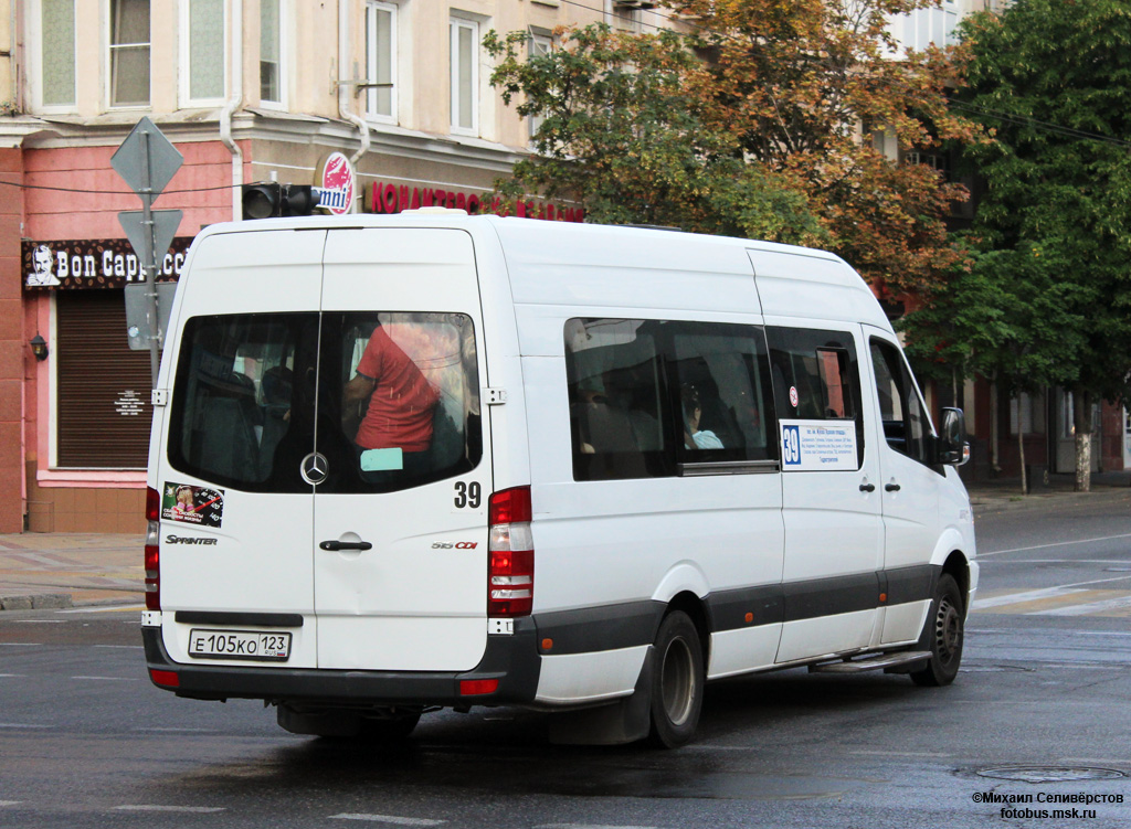 Краснодарский край, Луидор-22360C (MB Sprinter) № Е 105 КО 123