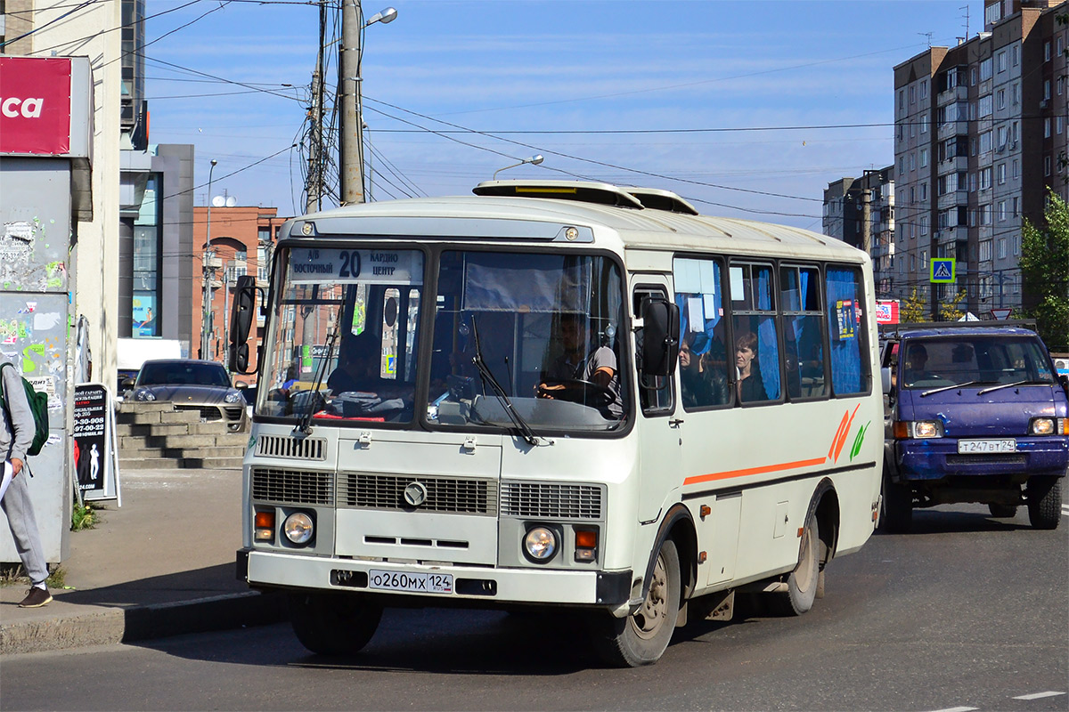 Красноярский край, ПАЗ-32054 № О 260 МХ 124