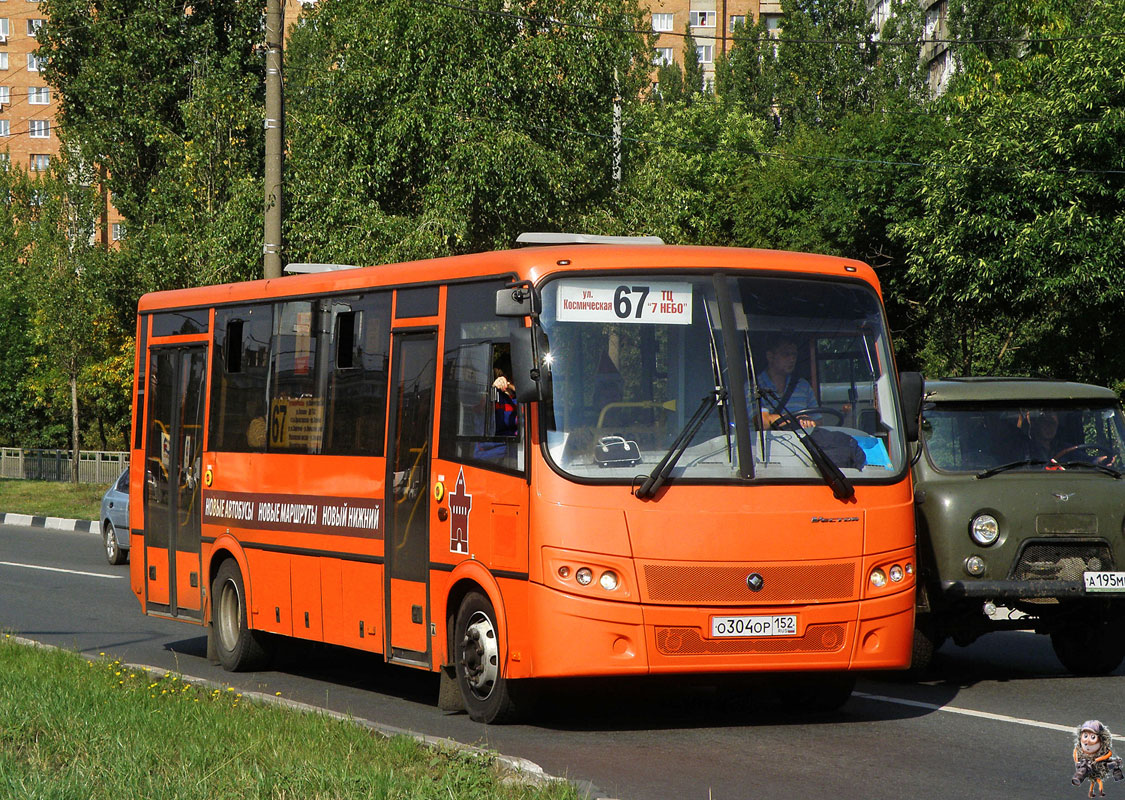 Nizhegorodskaya region, PAZ-320414-05 "Vektor" Nr. О 304 ОР 152