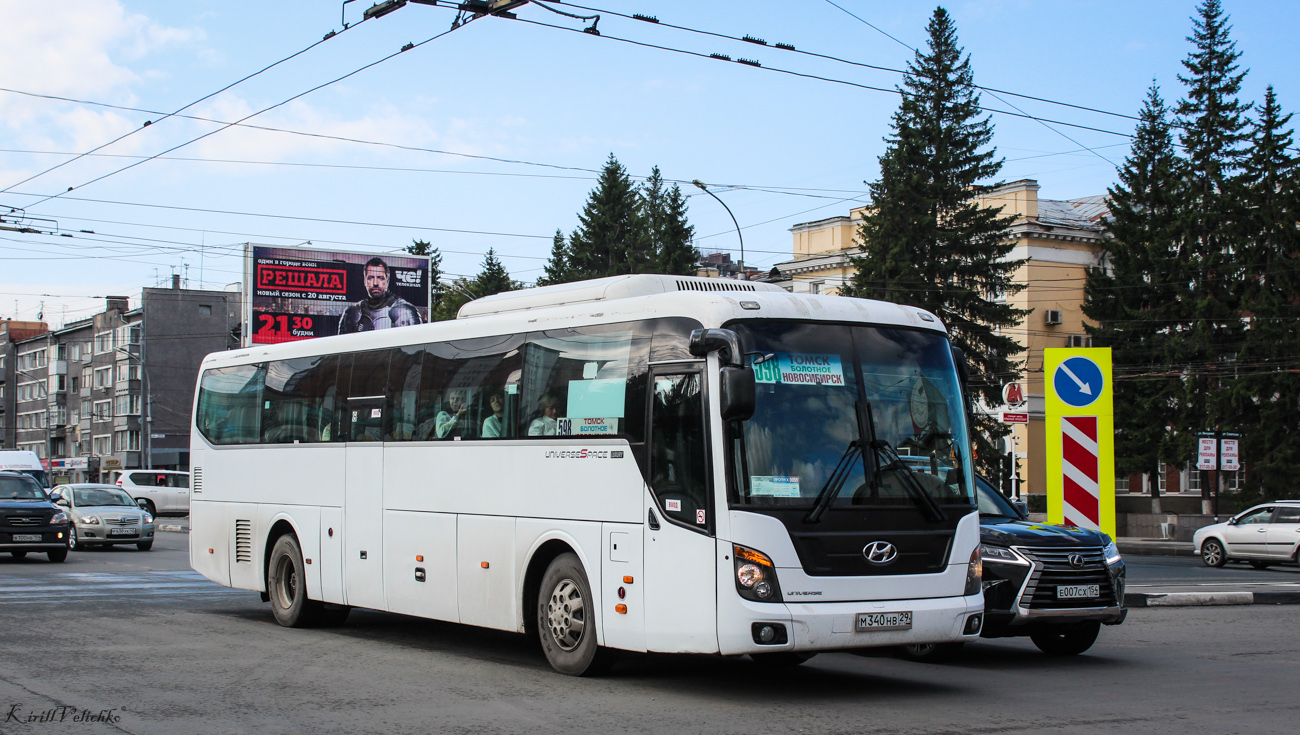 Новосибирская область, Hyundai Universe Space Luxury № М 340 НВ 29