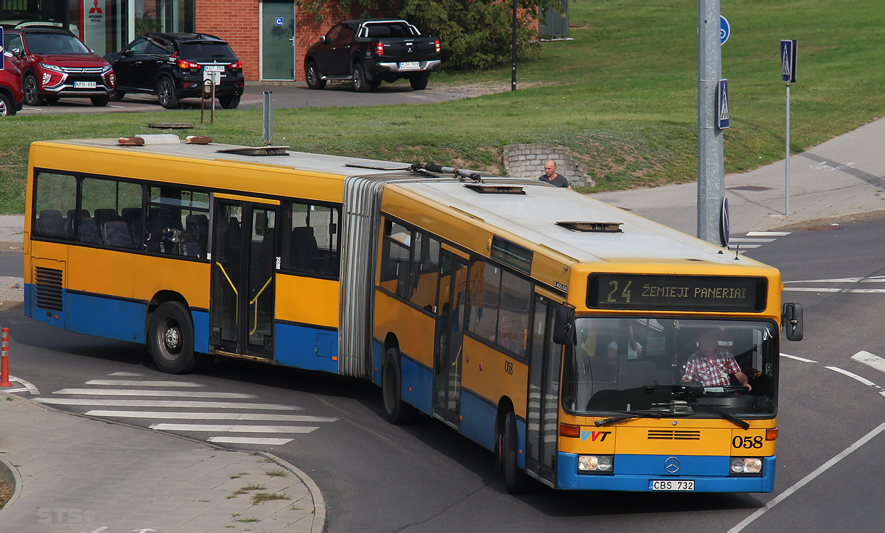 Литва, Mercedes-Benz O405GN № 058