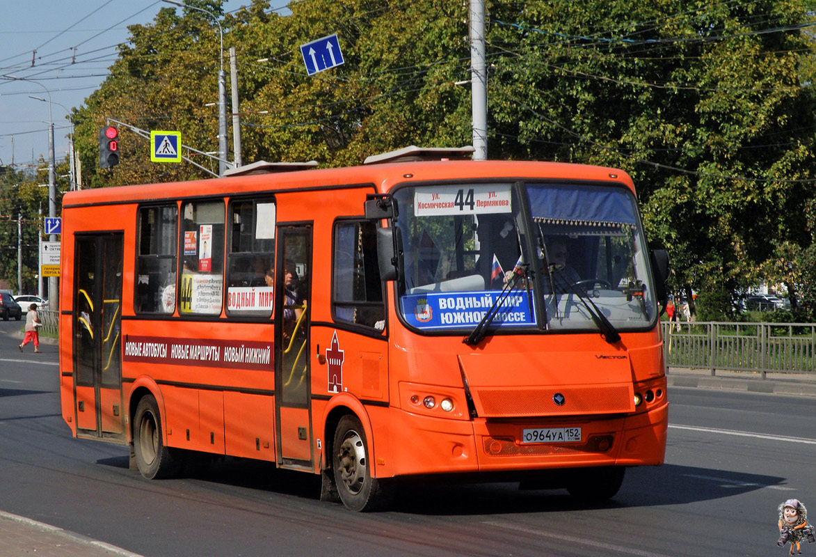 Нижегородская область, ПАЗ-320414-05 "Вектор" (1-2) № О 964 УА 152