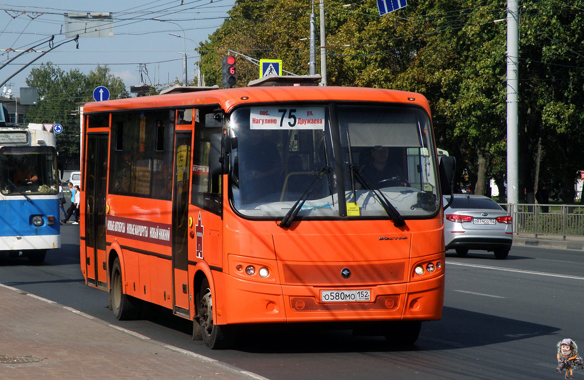 Нижегородская область, ПАЗ-320414-05 "Вектор" (1-2) № О 580 МО 152