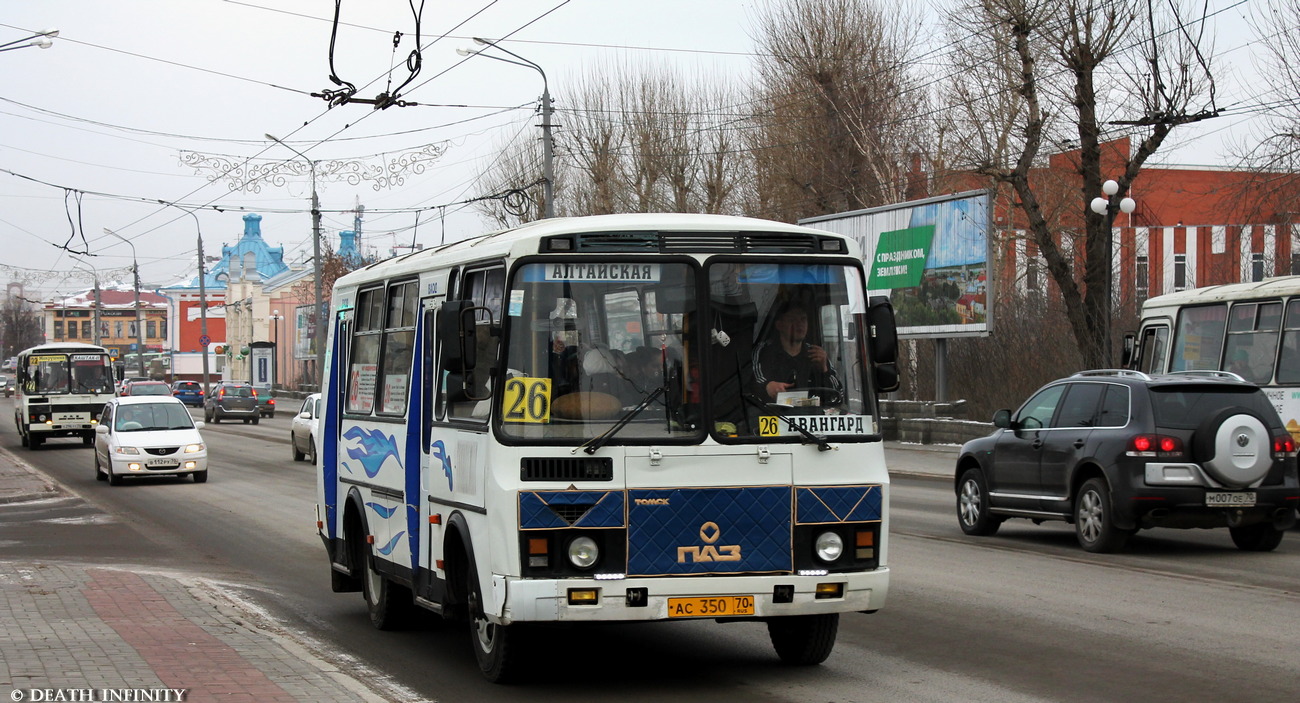 Томская область, ПАЗ-32054 № АС 350 70