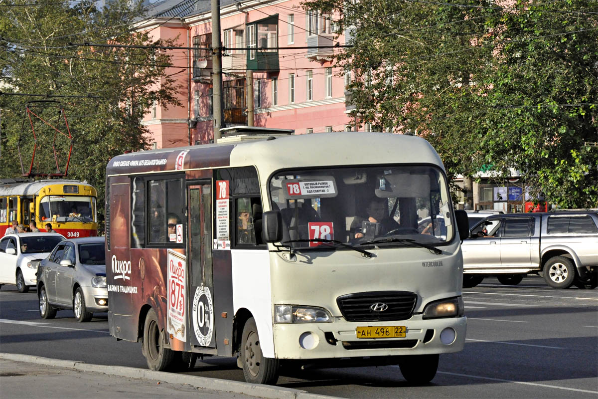 Алтайский край, Hyundai County SWB C08 (РЗГА) № АН 496 22