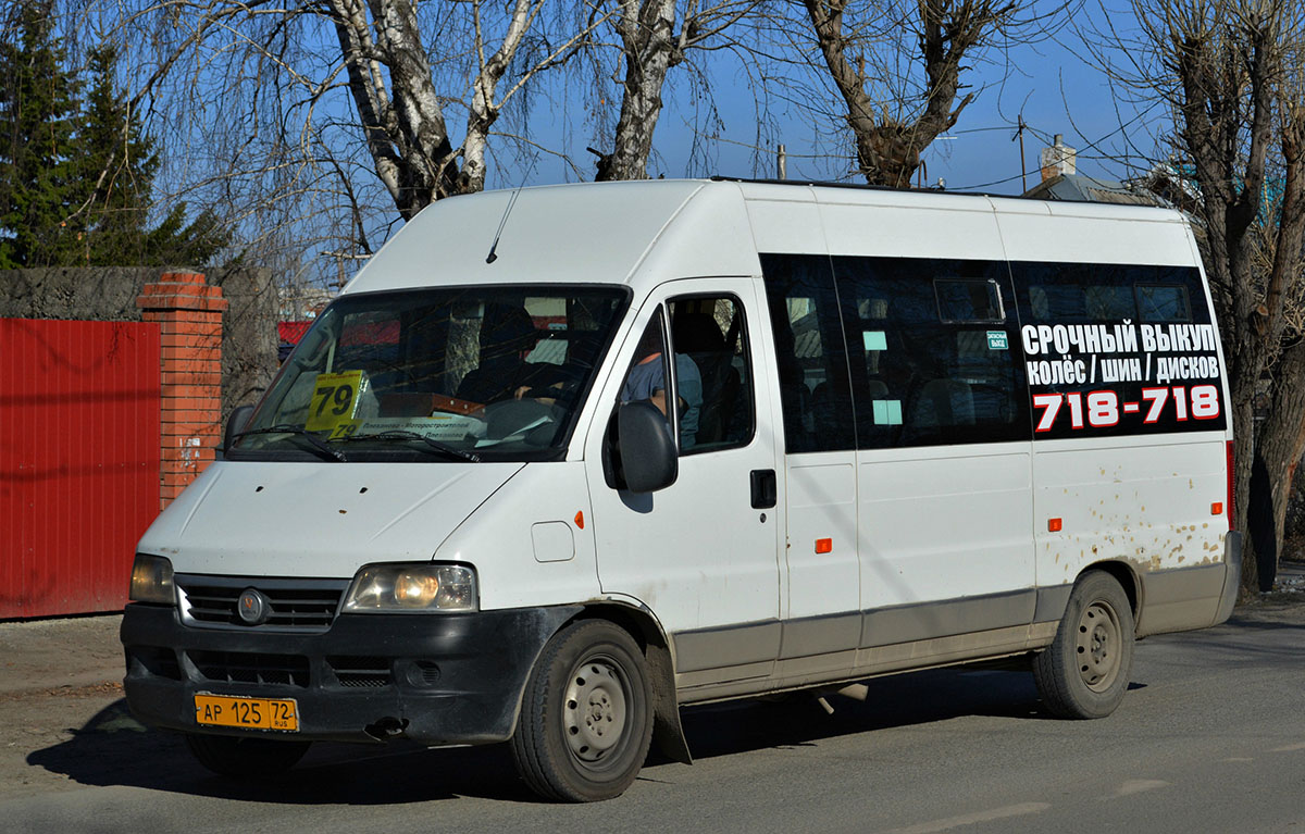 Тюменская область, FIAT Ducato 244 CSMMC-RLL, -RTL № АР 125 72