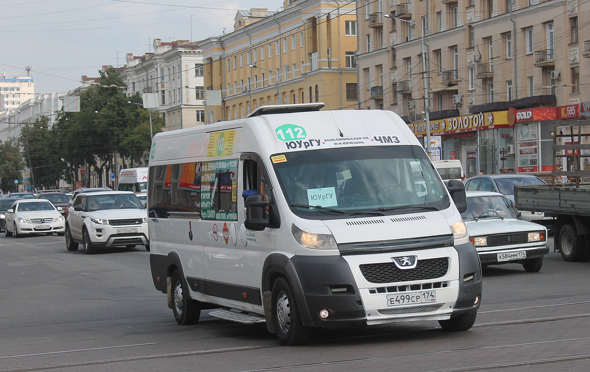 Челябинская область, Нижегородец-2227SK (Peugeot Boxer) № Е 499 СР 174