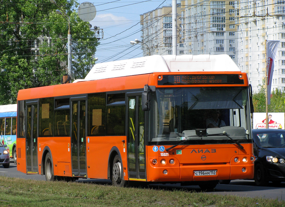 Нижегородская область, ЛиАЗ-5292.67 (CNG) № 15521